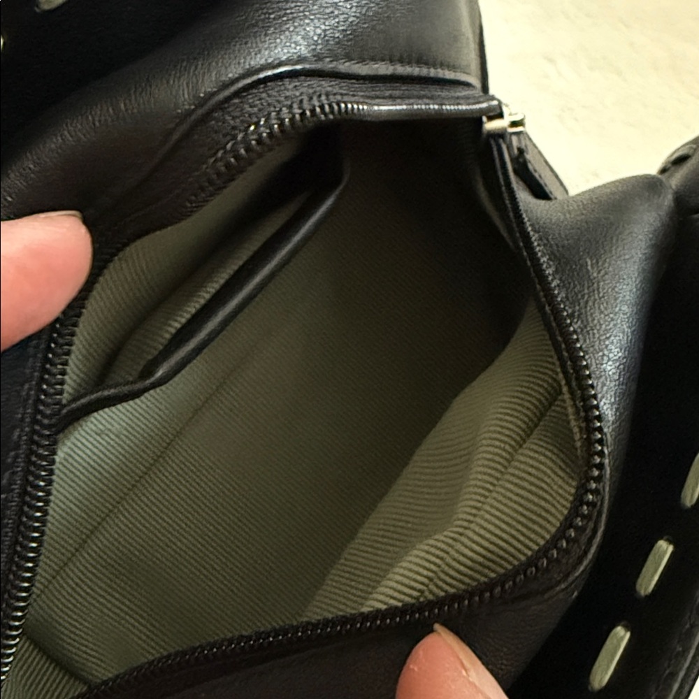 Radley London | Mini Bag Small Purse 54420 Black/Green - Picture 13 of 16